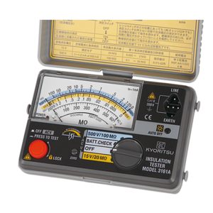 Kyoritsu 3161A Analogue Insulation Testers